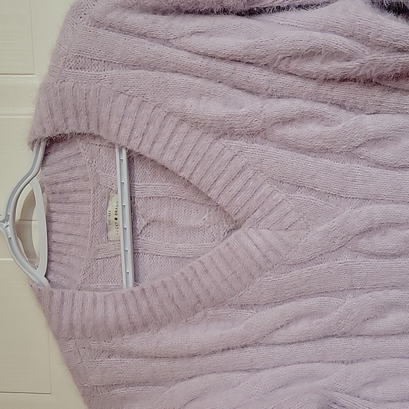 Lucky Brand Oversized Violet Colour Sweater US S - Picture 2 of 11